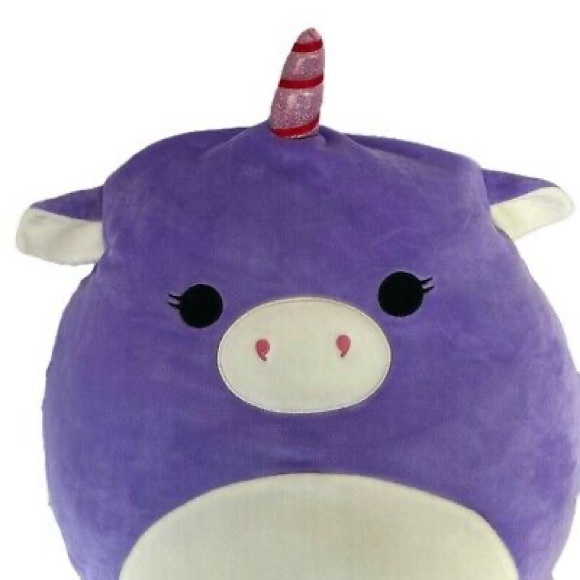 Squishmellow: Astrid the Purple Unicorn Purple 16" Plush Kellytoy Retired Rare. - Picture 2 of 4